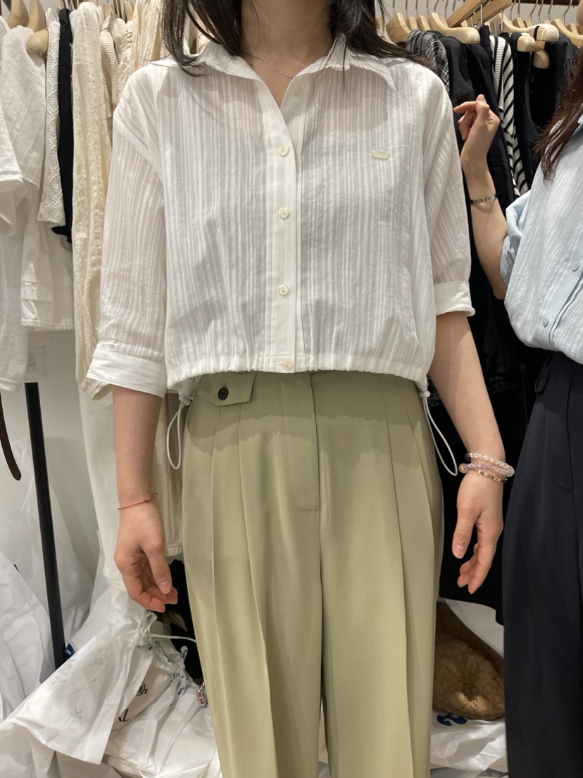 VENIR韓國直郵女裝新品24春夏熱賣職業休閑真品襯衫蕾絲衫VENIR-a襯衫/蕾絲衫圖色3