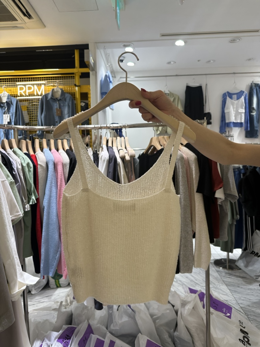 YIKHO STYLE韓國直郵東大門實拍女裝新品推薦職業吊帶背心YIKHO STYLE吊帶/背心