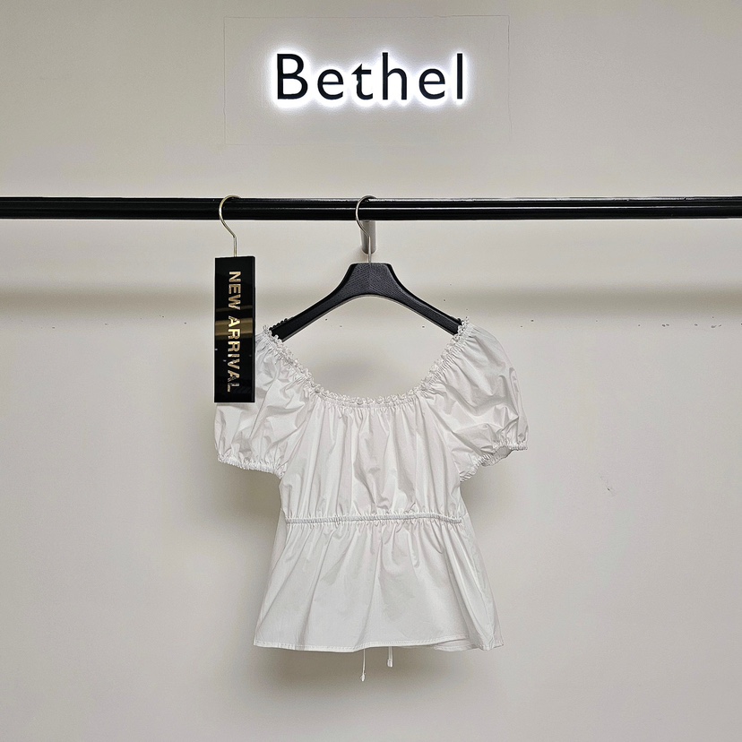 Bethel韓國直郵東大門實拍女裝新品時尚職業襯衫蕾絲衫蕾絲BETHEL襯衫/蕾絲衫