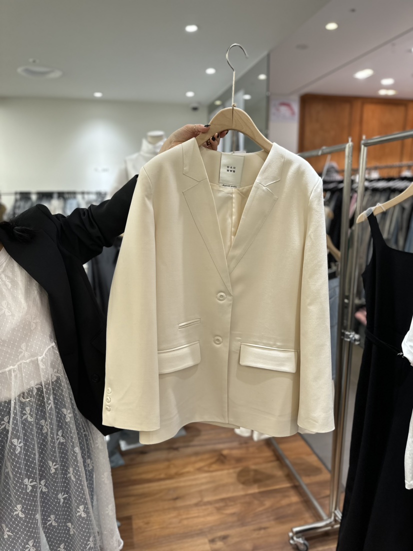 BAR/BAR韓國直郵東大門實拍女裝新品職業熱賣24春夏夾克DELI JENNY夾克
