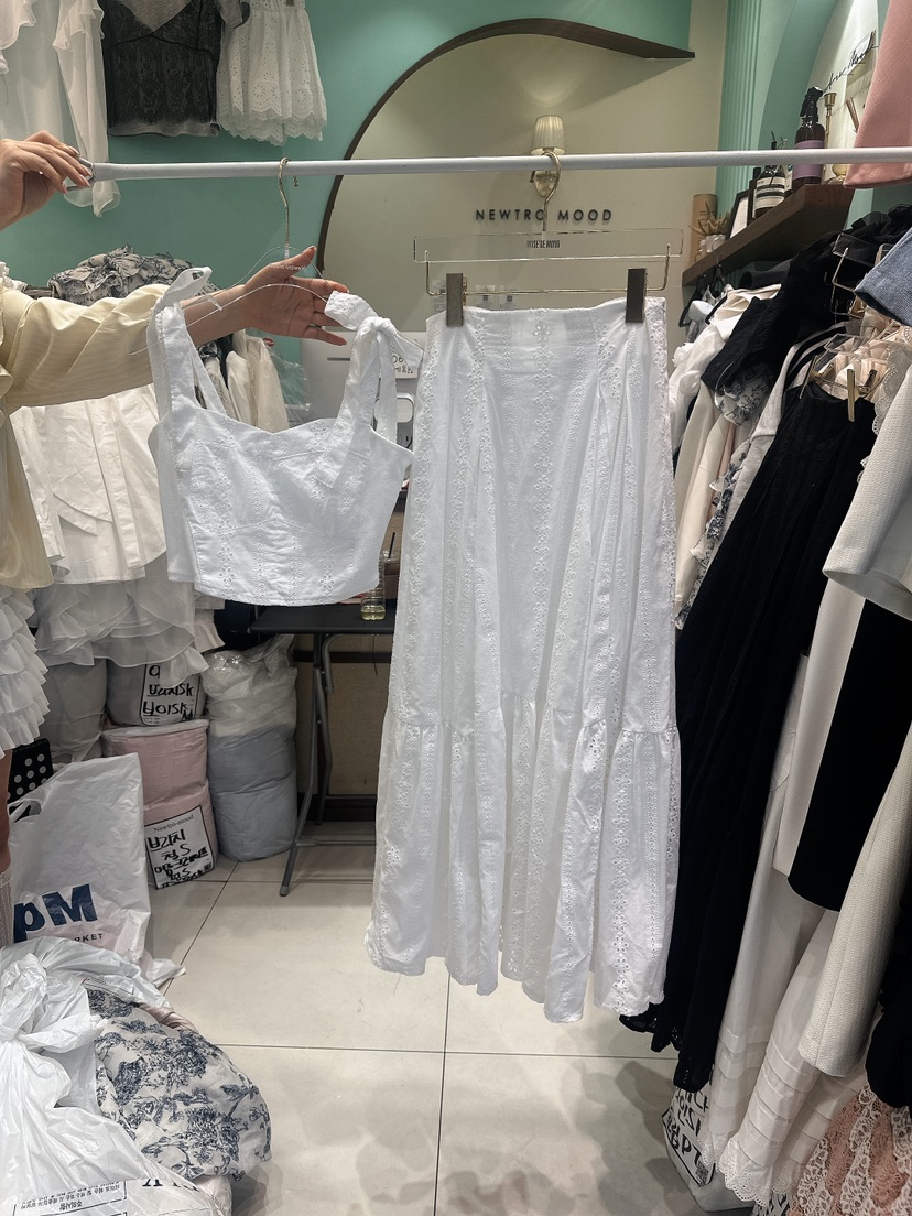 NEWTRO MOOD韓國直郵女裝新品24春夏人氣時尚熱賣推薦長裙YUNBAL長裙