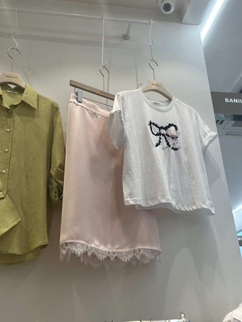 BANILLA.B韓國直郵女裝新款時尚推薦熱賣24春夏真品長裙STAINLESS長裙圖色3