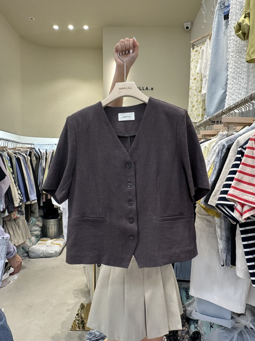 BANILLA.B韓國直郵東大門代購女裝新品時尚職業人氣真品夾克STAINLESS夾克圖色2