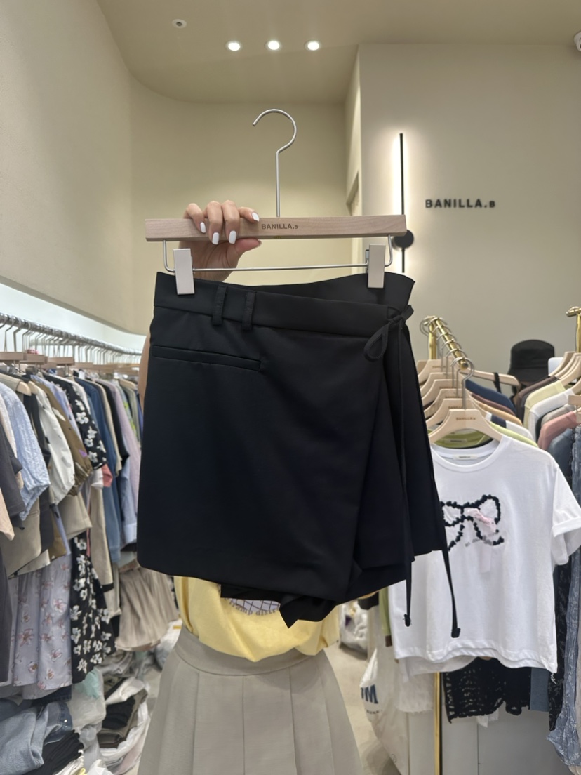BANILLA.B韓國直郵女裝新品時尚休閑24春夏推薦人氣裙褲STAINLESS裙褲圖色3