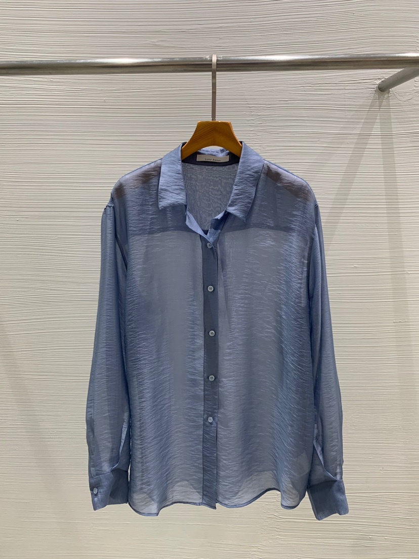 LUCY SALON韓國直郵東大門實拍女裝新款熱賣時尚襯衫蕾絲衫LUCY SALON襯衫/蕾絲衫圖色2