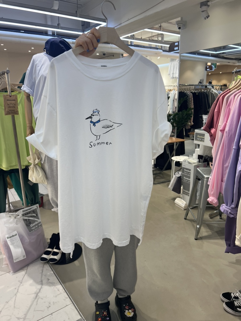 URBANE韓國直郵女裝新款職業真品24春夏時尚休閑推薦熱賣T恤DANBALT恤