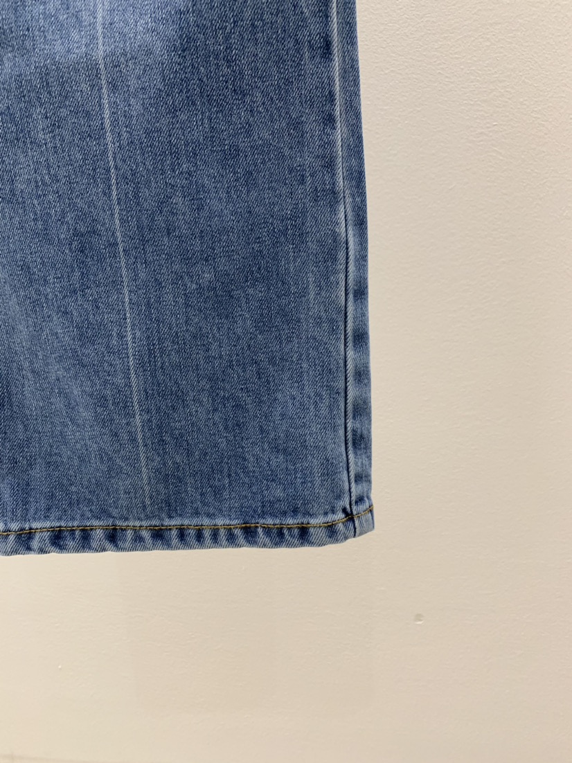 VIEW Y韓國直郵東大門實拍女裝新款真品24春夏休閑牛仔褲VIEW Y牛仔褲
