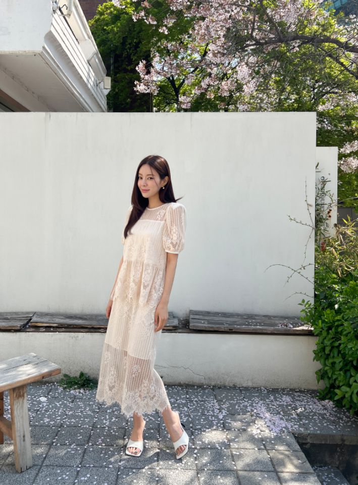 Cat.s韓國直郵東大門實拍女裝新品休閑熱賣職業24春夏套裝蕾絲Cat.s____套裝