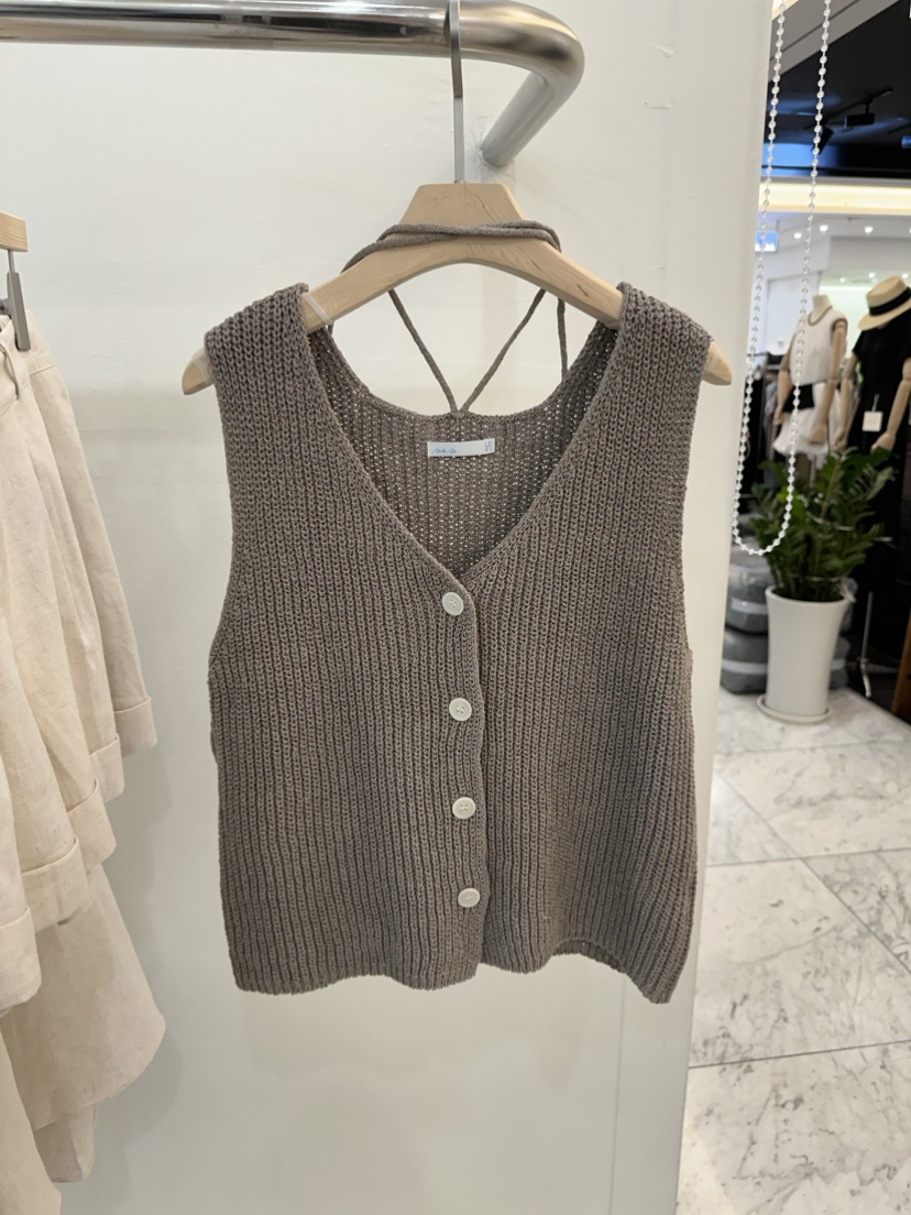Hello Hi韓國直郵東大門代購女裝新品推薦人氣真品熱賣馬甲Hello Hi馬甲圖色2