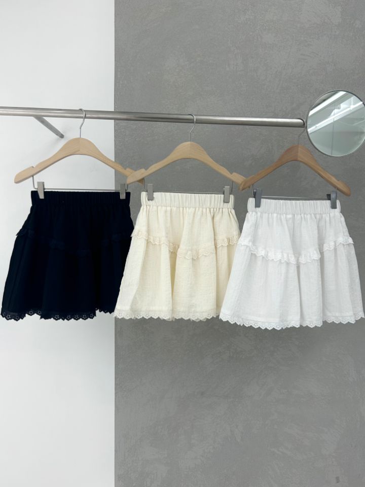 VAINLLA直郵韓國代購女裝新品24春夏人氣時尚熱賣真品短裙RE:FRESH短裙