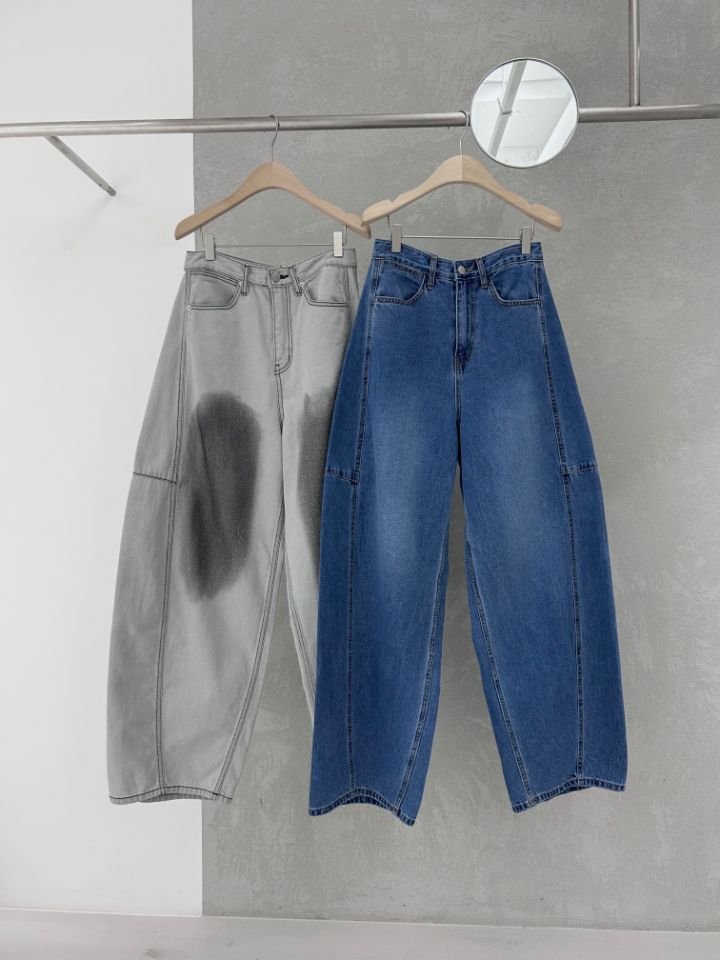 VAINLLA韓國直郵東大門實拍女裝新品推薦人氣真品熱賣牛仔褲RE:FRESH牛仔褲
