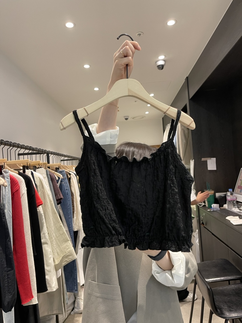 VASIL直郵韓國代購女裝新品熱賣休閑職業人氣真品時尚吊帶背心VASIL吊帶/背心圖色2