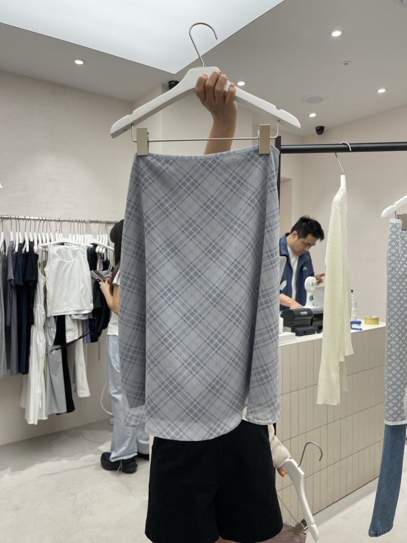 VERY WELL韓國直郵東大門代購女裝新款24春夏半身裙中短裙my juni半身裙/中短裙圖色3