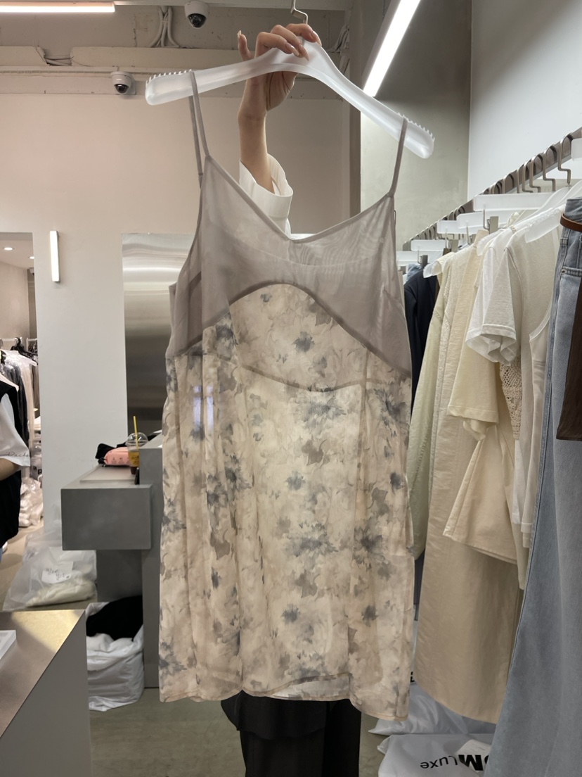 WEARABLE直郵韓國代購女裝新品休閑24春夏職業真品連衣裙WEARABLE連衣裙圖色2