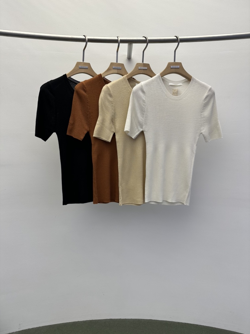 WIDA-P韓國直郵女裝新款熱賣人氣時尚24春夏職業針織衫羅紋WIDA/RENEJ針織衫