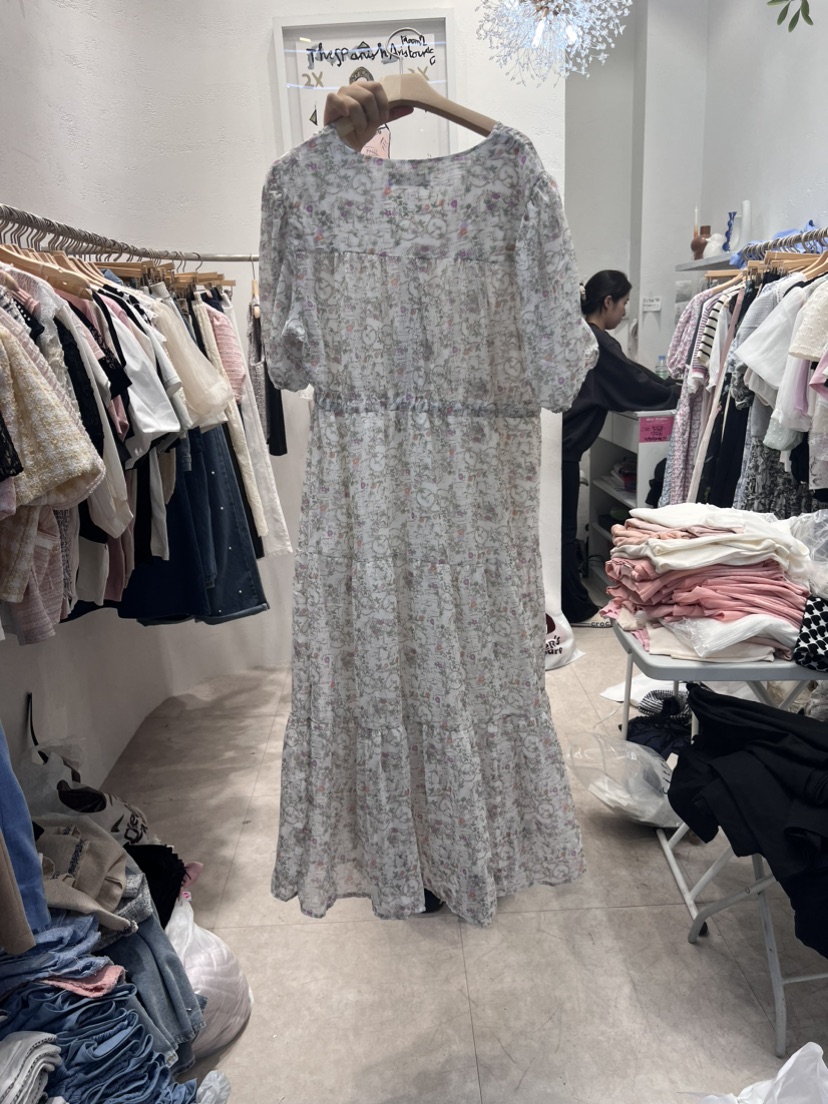 ABLE STUDIO直郵韓國代購女裝新品職業熱賣人氣24春夏連衣裙TERAIS連衣裙