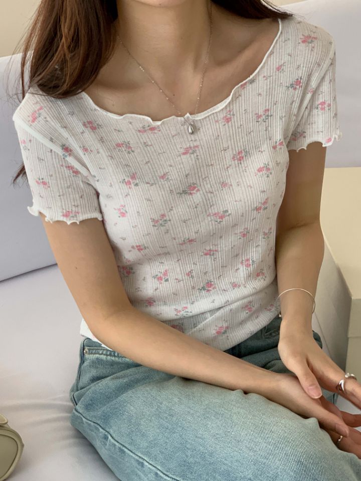 PLAYLIST直郵韓國代購女裝新款熱賣推薦休閑真品時尚職業T恤confettiT恤