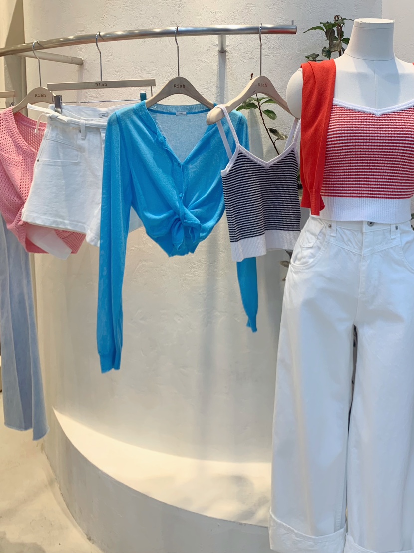RIAH直郵韓國代購女裝新品熱賣職業24春夏真品休閑吊帶背心RIAH吊帶/背心