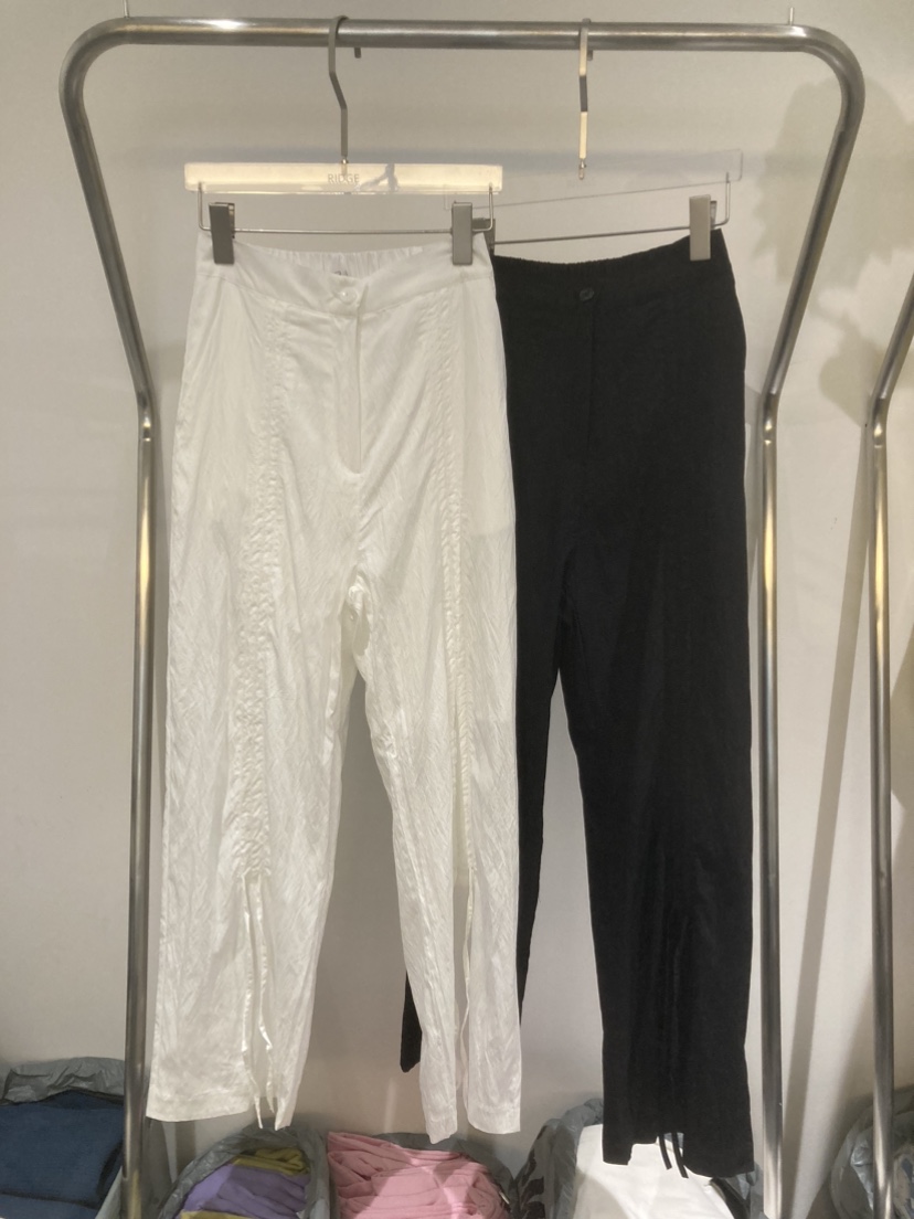 RIDGE-P韓國直郵東大門代購女裝新款時尚休閑真品24春夏休閑褲RIDGE-P休閑褲