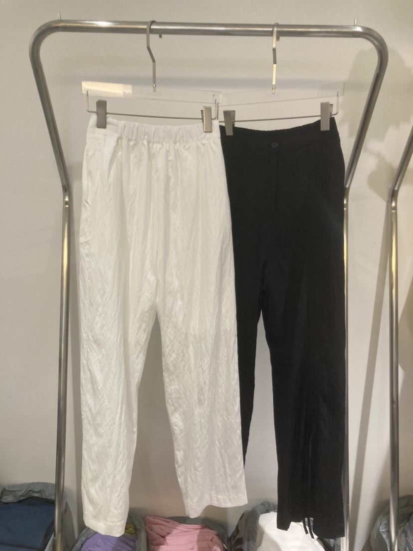 RIDGE-P韓國直郵東大門代購女裝新款時尚休閑真品24春夏休閑褲RIDGE-P休閑褲