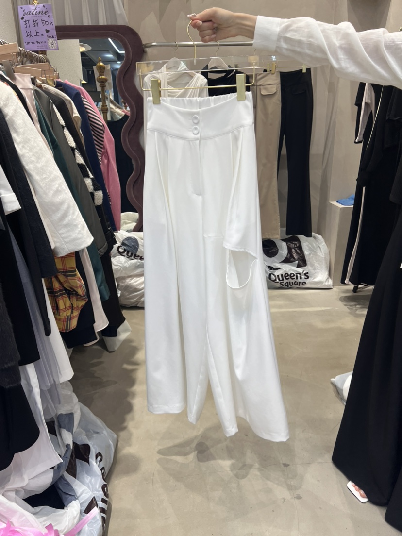 Satine/REWOO韓國直郵女裝新品真品人氣熱賣休閑職業休閑褲Satine/REWOO休閑褲圖色3