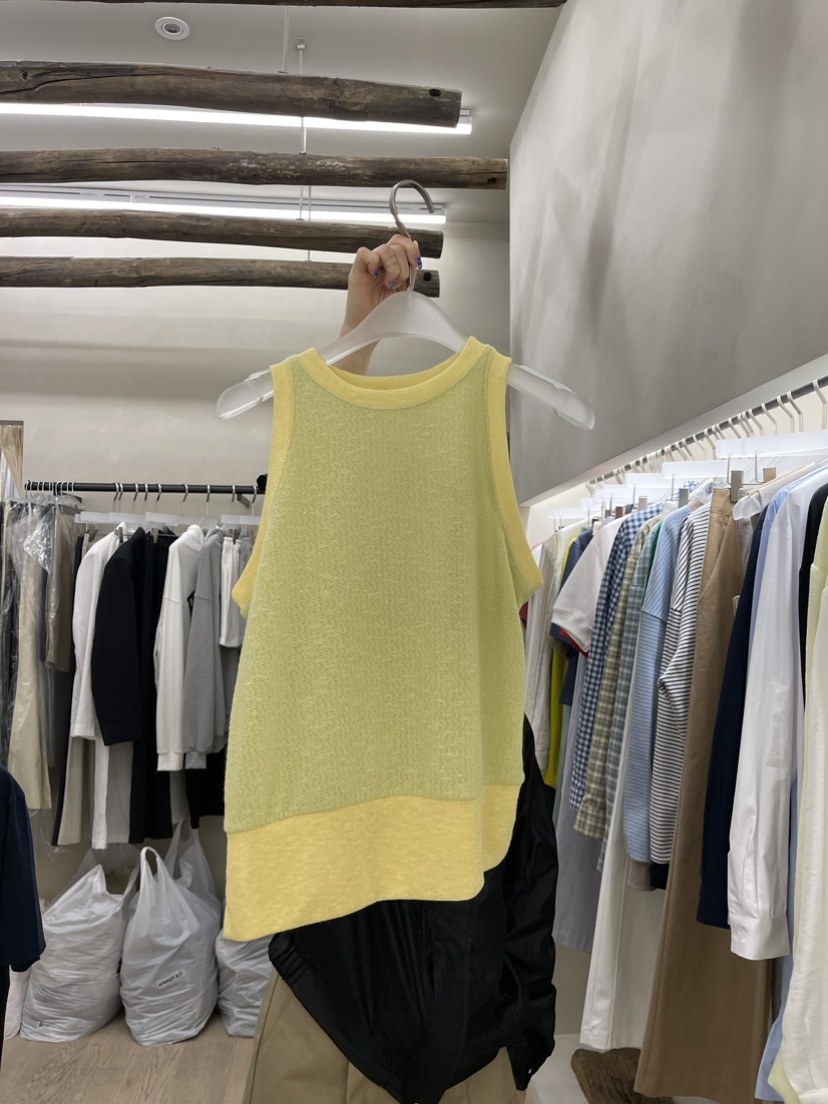 Waller直郵韓國代購女裝新品推薦時尚真品職業休閑吊帶背心NOTHING吊帶/背心圖色3