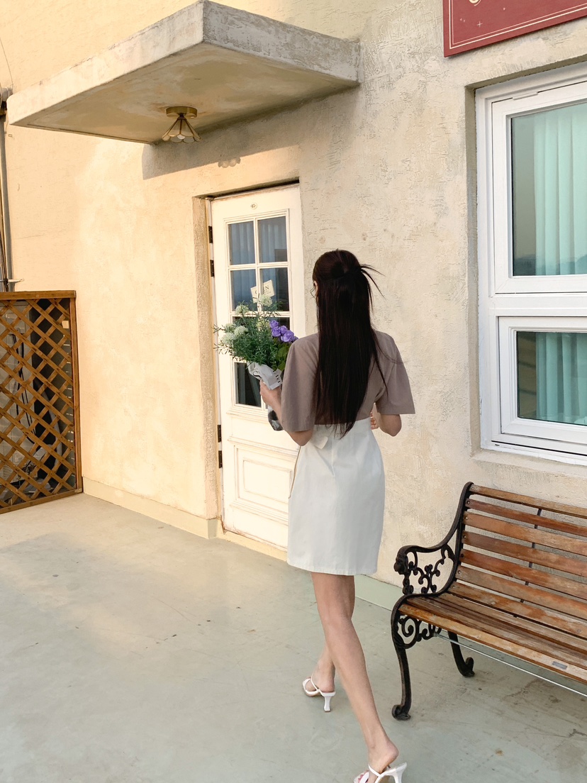 LESTITCH東大門實拍女士新款時尚推薦人氣熱賣職業休閑連衣裙MENTOR連衣裙