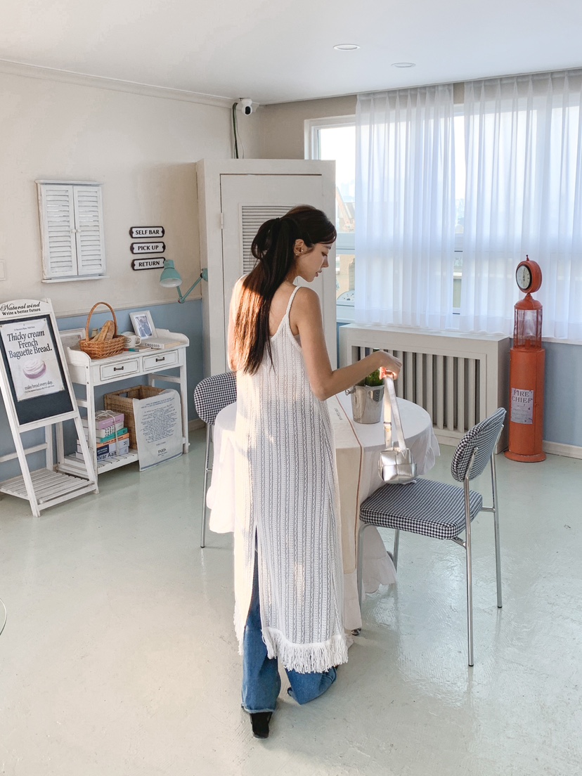 LESTITCH韓國直郵女士新品推薦人氣24春夏休閑職業連衣裙MENTOR連衣裙