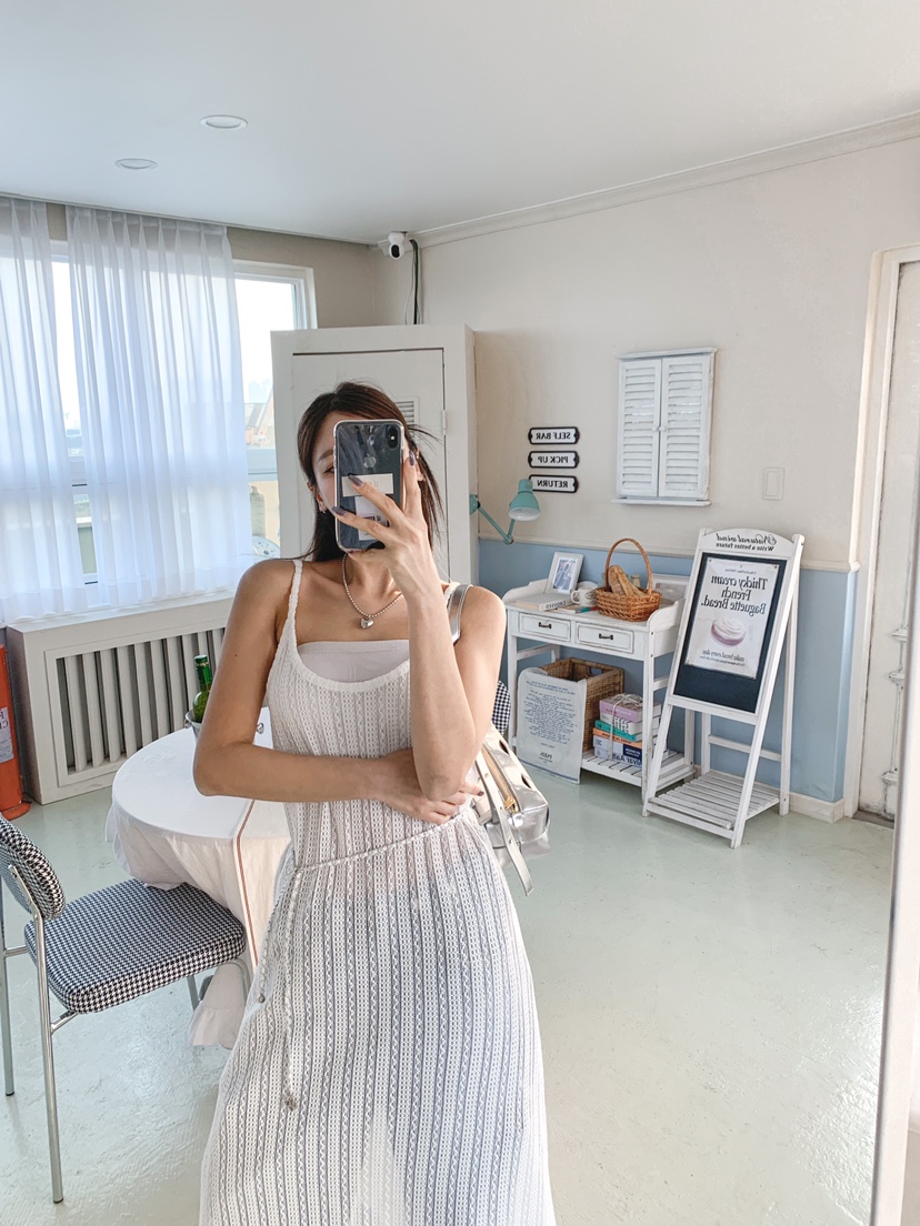 LESTITCH韓國直郵女士新品推薦人氣24春夏休閑職業連衣裙MENTOR連衣裙