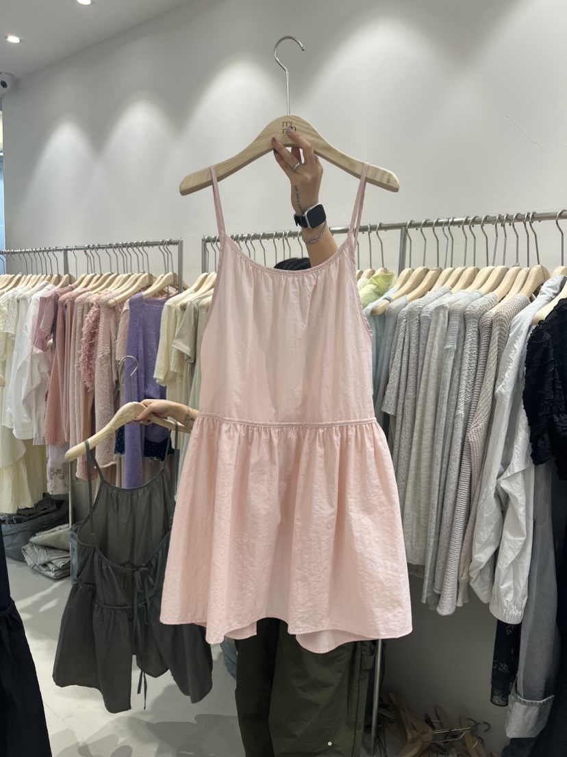 mimme東大門實拍女士新品熱賣24春夏人氣職業真品時尚連衣裙MIMME連衣裙