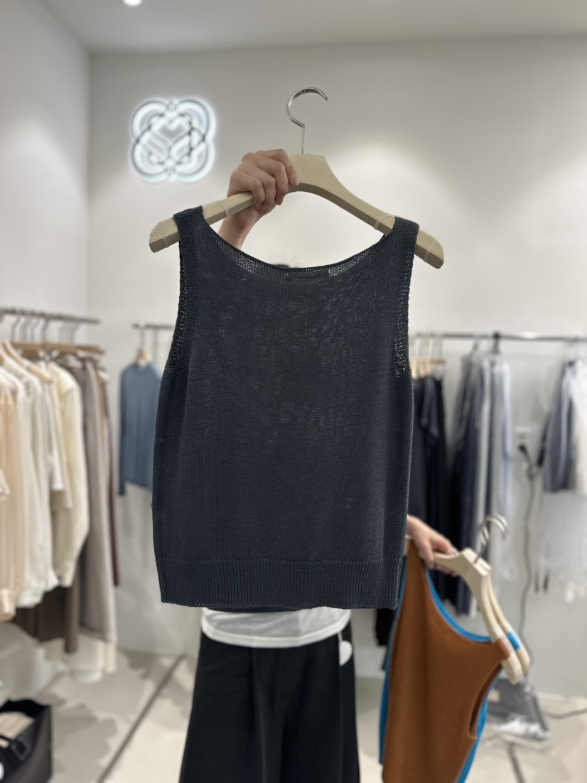 sea sand salt韓國直郵女裝新品時尚推薦24春夏吊帶背心EYEL吊帶/背心