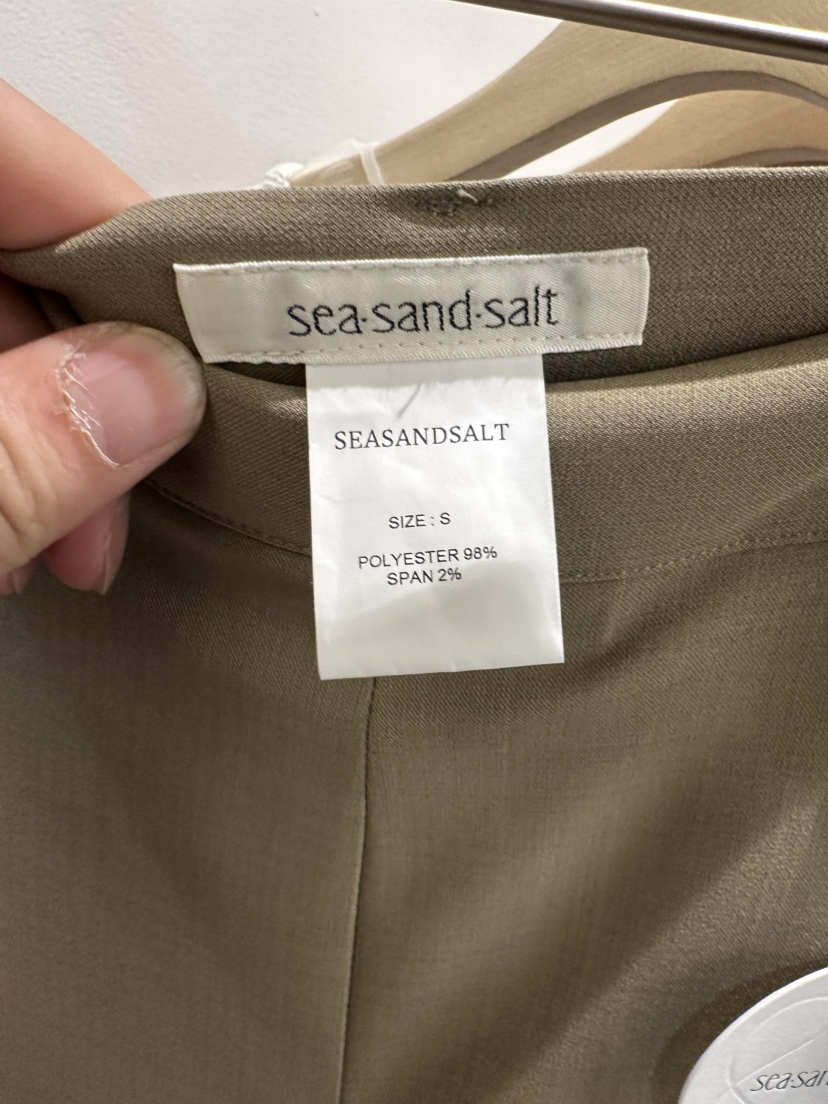 sea sand salt韓國直郵東大門代購女裝新品推薦時尚休閑褲EYEL休閑褲