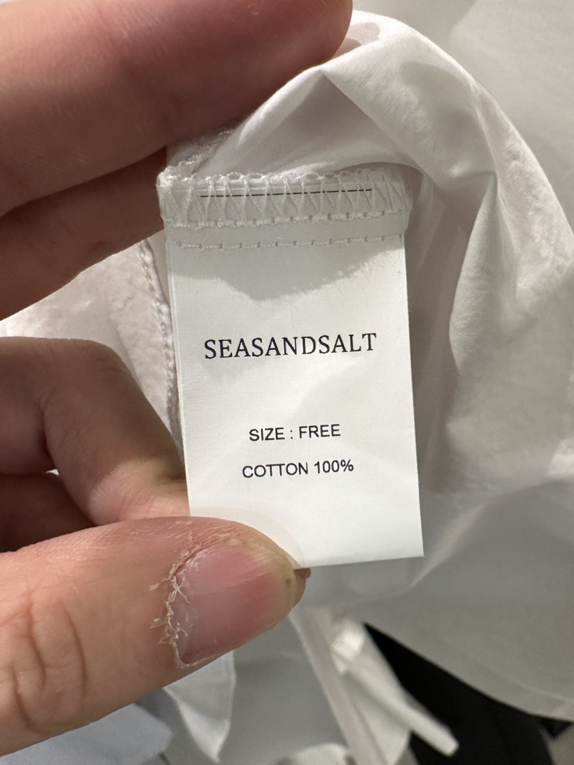 sea sand salt韓國直郵東大門代購女裝新款推薦襯衫蕾絲衫EYEL襯衫/蕾絲衫