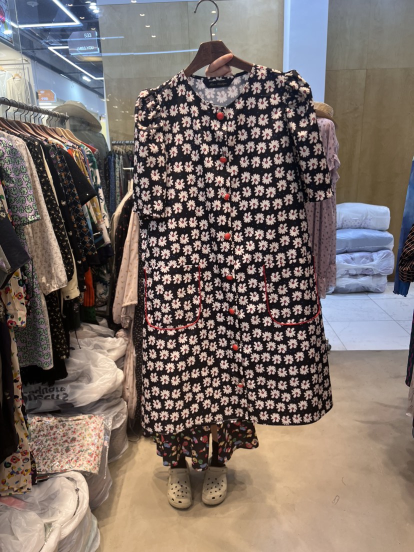 SUISUI東大門實拍女裝新品24春夏人氣休閑時尚連衣裙口袋SUISUI連衣裙圖色2