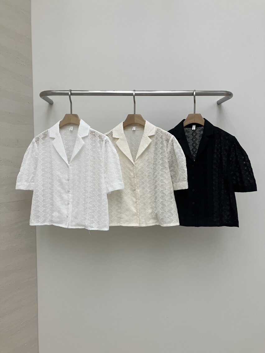 B.GARDER韓國直郵東大門實拍女裝新款職業時尚休閑襯衫蕾絲衫B.GARDER襯衫/蕾絲衫