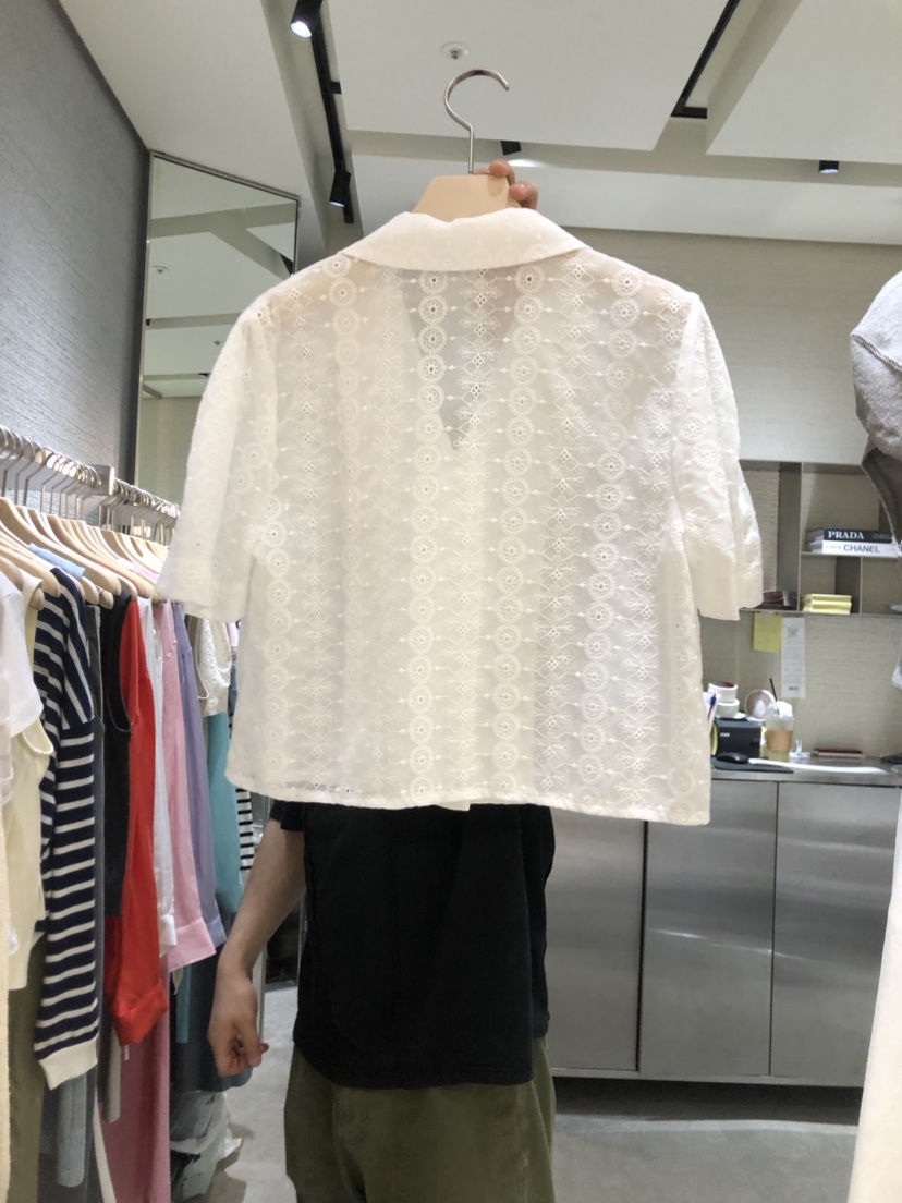 B.GARDER韓國直郵東大門實拍女裝新款職業時尚休閑襯衫蕾絲衫B.GARDER襯衫/蕾絲衫