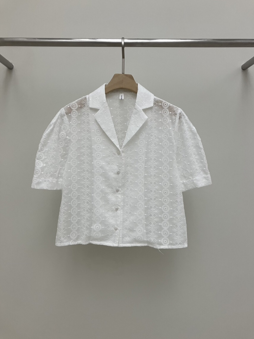 B.GARDER韓國直郵東大門實拍女裝新款職業時尚休閑襯衫蕾絲衫B.GARDER襯衫/蕾絲衫圖色1