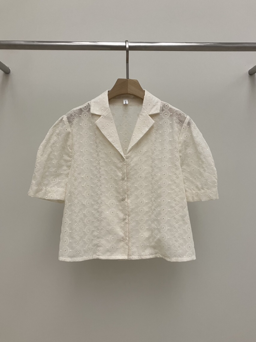 B.GARDER韓國直郵東大門實拍女裝新款職業時尚休閑襯衫蕾絲衫B.GARDER襯衫/蕾絲衫圖色2