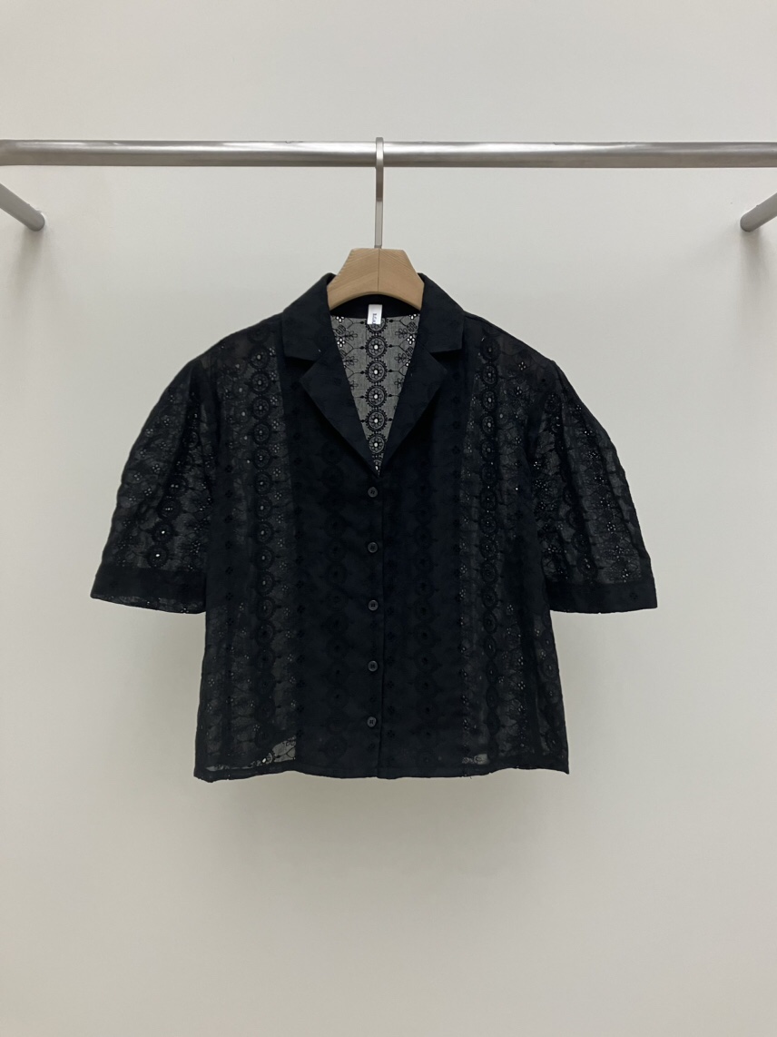 B.GARDER韓國直郵東大門實拍女裝新款職業時尚休閑襯衫蕾絲衫B.GARDER襯衫/蕾絲衫圖色3