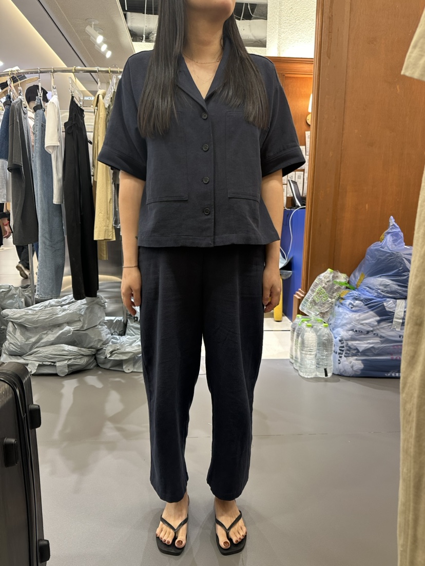 DRECIPE韓國直郵東大門實拍女裝新品時尚推薦熱賣24春夏套裝PAVEL套裝圖色2