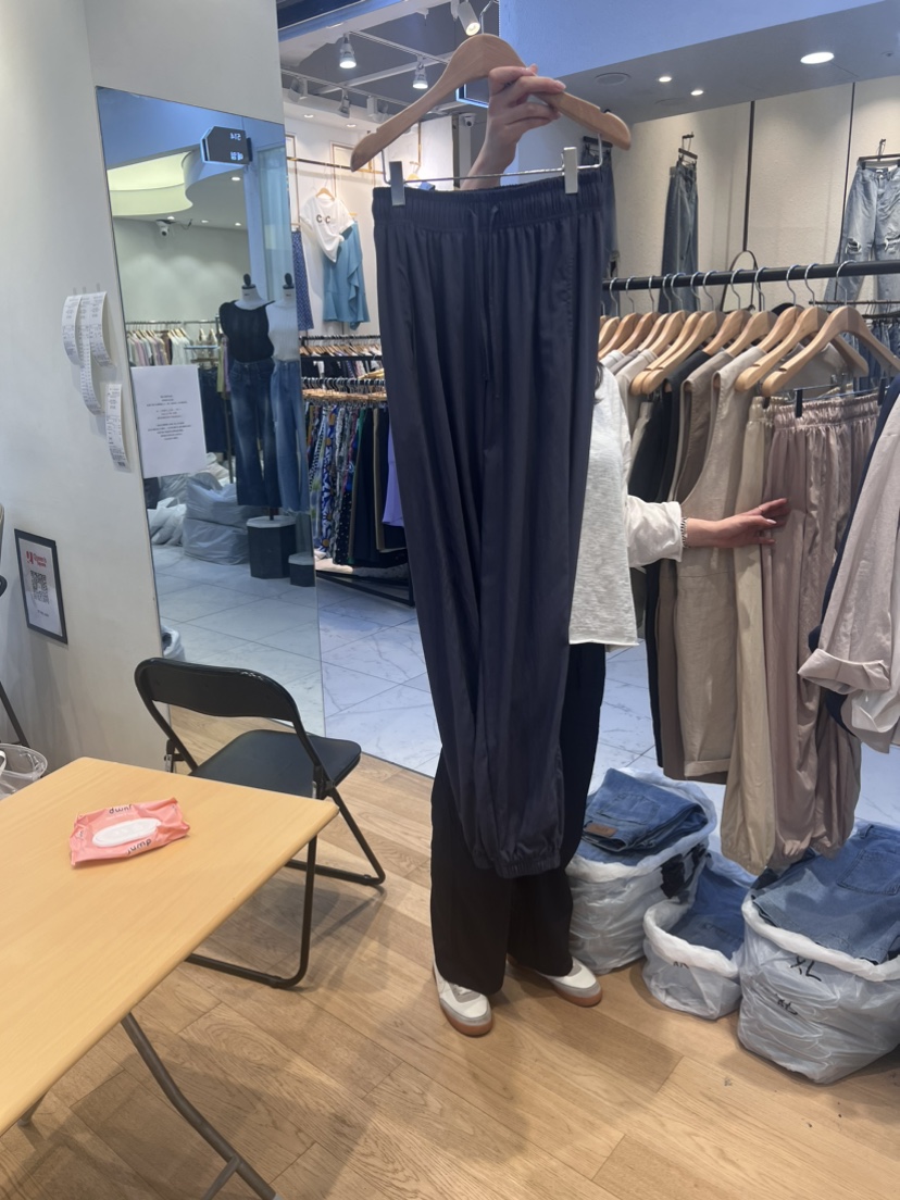 epic韓國直郵東大門實拍女裝新款推薦時尚熱賣職業24春夏休閑褲TARA休閑褲圖色3