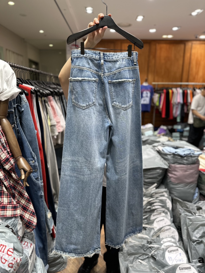 GARMENT韓國直郵女裝新品推薦休閑人氣真品職業時尚熱賣牛仔褲GARMENT牛仔褲