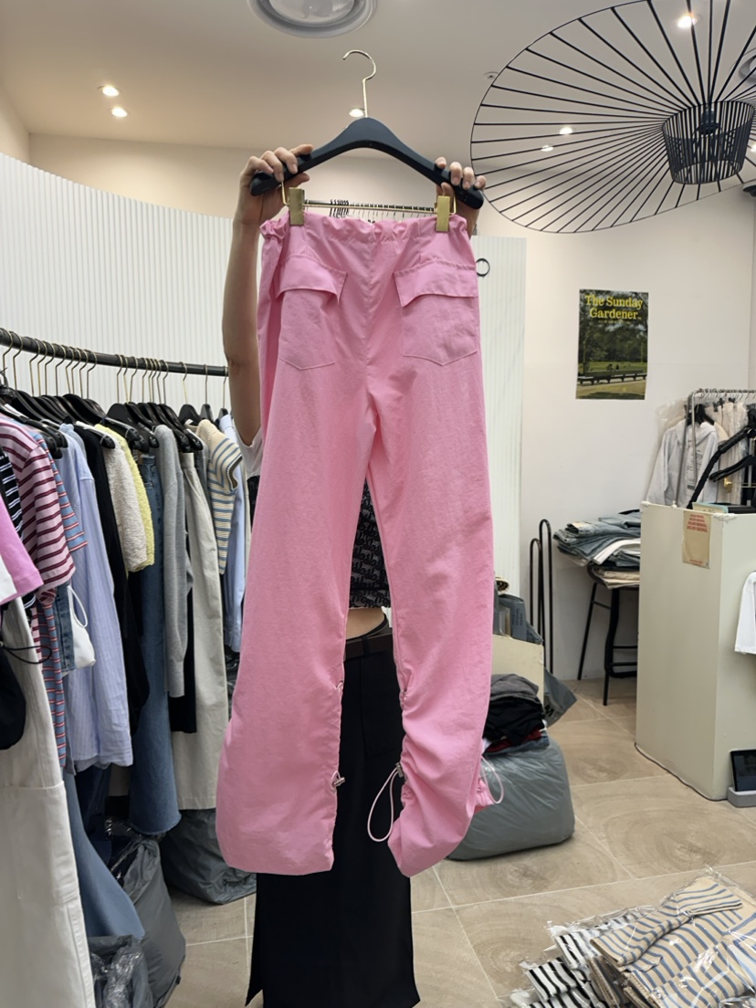 JICJO:SEOUL直郵韓國代購女裝新款真品24春夏職業休閑褲LYSM/MORE THAN YESTERDAY休閑褲