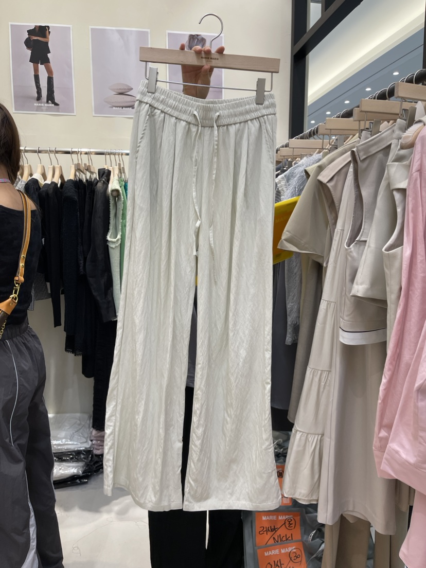 MARIE MARIE直郵韓國代購女裝新款休閑24春夏真品休閑褲MARIE MARIE休閑褲圖色1