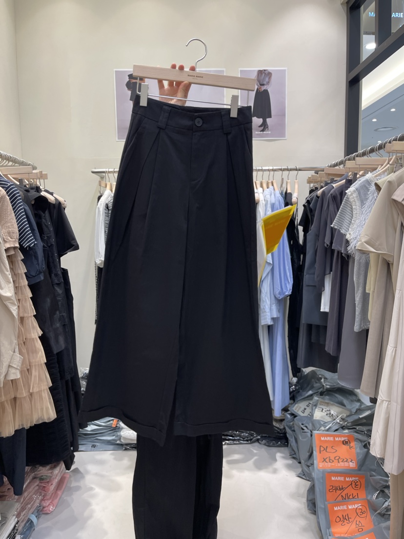 MARIE MARIE韓國直郵東大門代購女裝新款熱賣時尚休閑褲百褶MARIE MARIE休閑褲圖色3