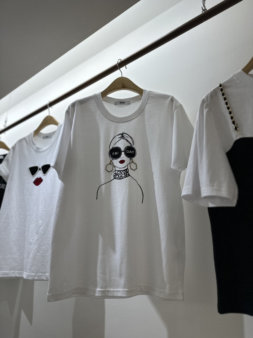 MIMI韓國直郵女裝新品真品24春夏人氣推薦熱賣休閑時尚T恤BUTTER-PT恤圖色2