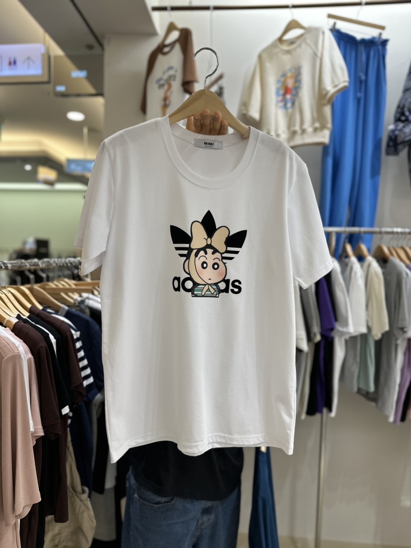 MIMI韓國直郵東大門實拍女裝新款真品職業推薦人氣熱賣24春夏T恤BUTTER-PT恤圖色3