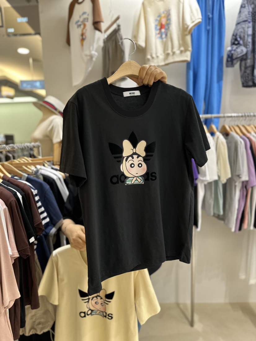 MIMI韓國直郵東大門實拍女裝新款真品職業推薦人氣熱賣24春夏T恤BUTTER-PT恤圖色4