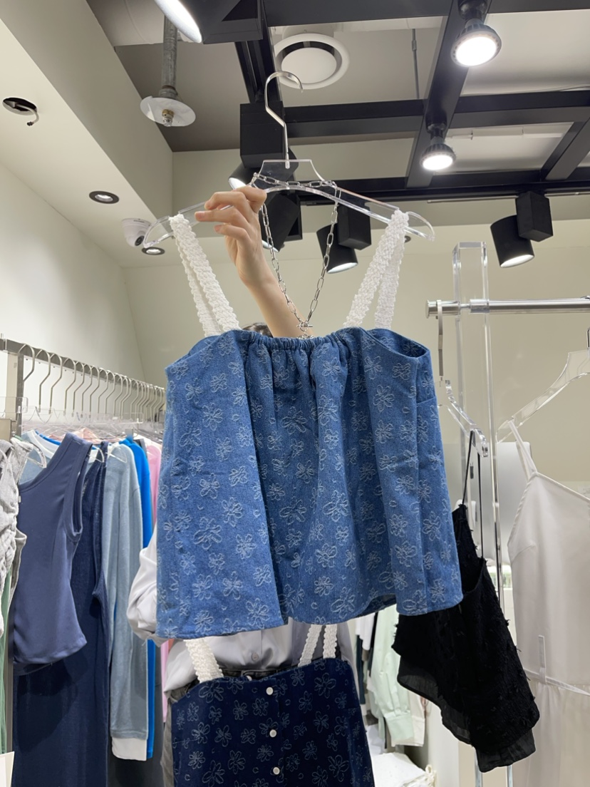 OWNS韓國直郵東大門實拍女裝新品24春夏推薦休閑吊帶背心OWNS吊帶/背心