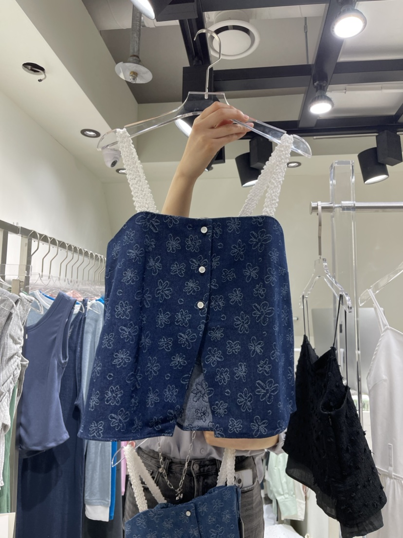OWNS韓國直郵東大門實拍女裝新品24春夏推薦休閑吊帶背心OWNS吊帶/背心圖色2